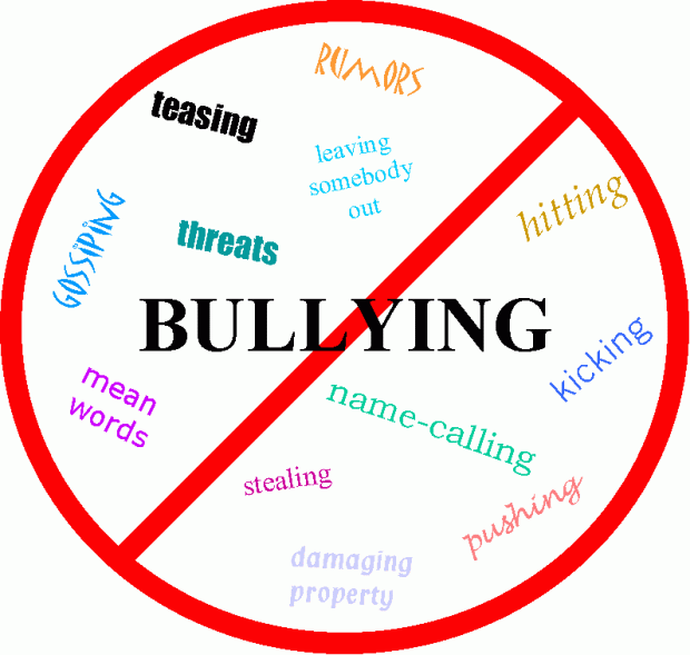 NO MORE BULLYING!